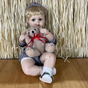 The Hamilton Collection Porcelain Doll Andrew